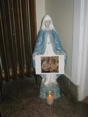 Mary Holding Matty and Jared