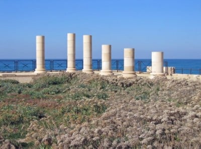 Ruins of King Herod's Palace at Caesarea