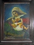 Our Lady of the Milk Painting