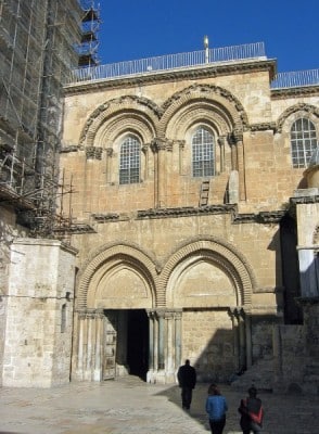 Holy Sepulcher Entrance Holy Sepulcher Entrance