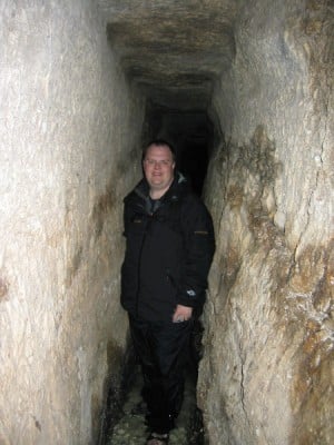 Me in Hezekiah's Tunnel