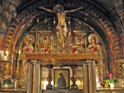 Calvary Greek Altar