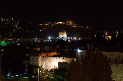 Dome of the Rock at Night