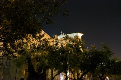 The Garden of Gethsemane at Night The Garden of Gethsemane at Night