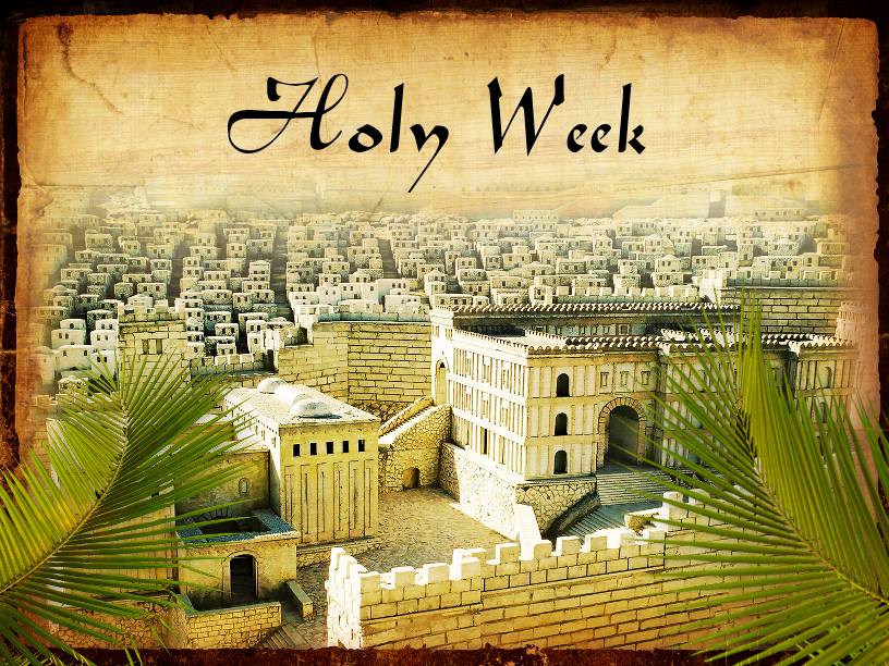 Homily 410 The Week We Call Holy Palm Sunday Shawn The Baptist